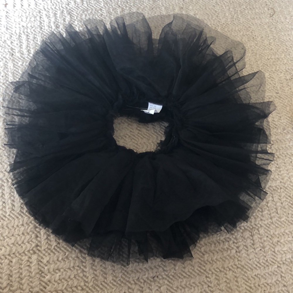 Girl’s black ballet tutu